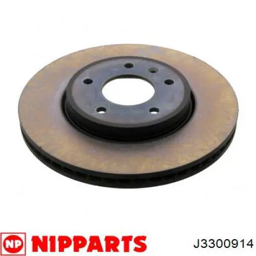 Диск переднього гальма Nipparts J3300914 ціна, від 52.05 USD