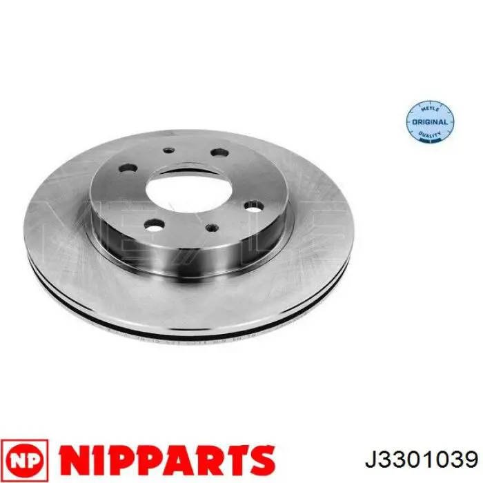 J3301039 Nipparts диск гальмівний передній