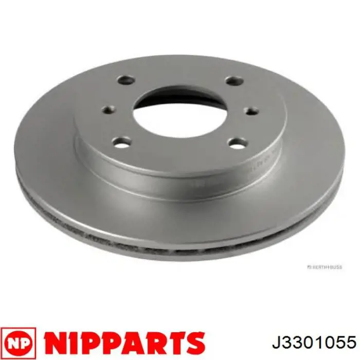 Диск переднього гальма Nipparts J3301055 ціна, від 30.41 USD
