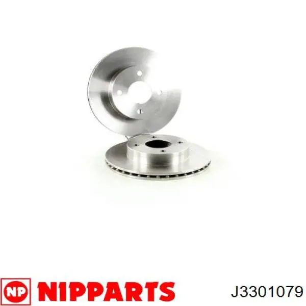 Диск гальмівний передній Nipparts J3301079