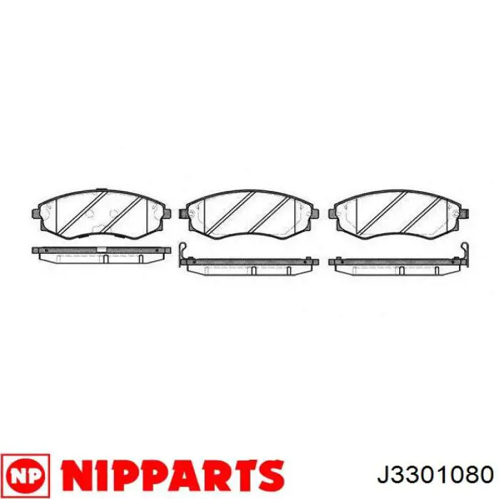 Купити J3301080 Nipparts Ротор гальмівний