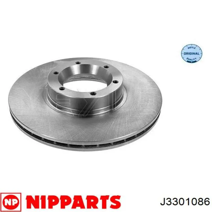 Диск переднього гальма Nipparts J3301086 ціна, від 48.35 USD