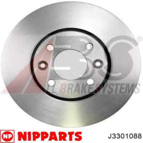 J3301088 Nipparts диск гальмівний передній