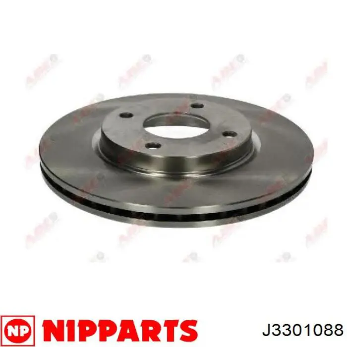 Диск переднього гальма Nipparts J3301088 ціна, від 35.07 USD