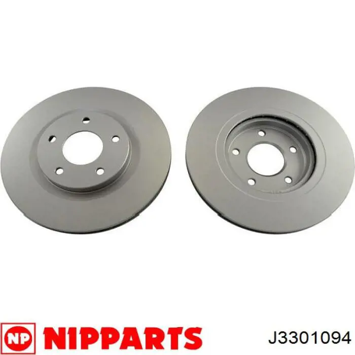 Гальмівні диски передні J3301094 Nipparts