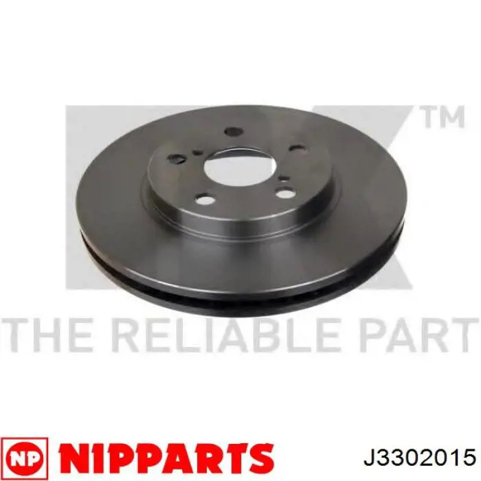 J3302015 Nipparts диск гальмівний передній