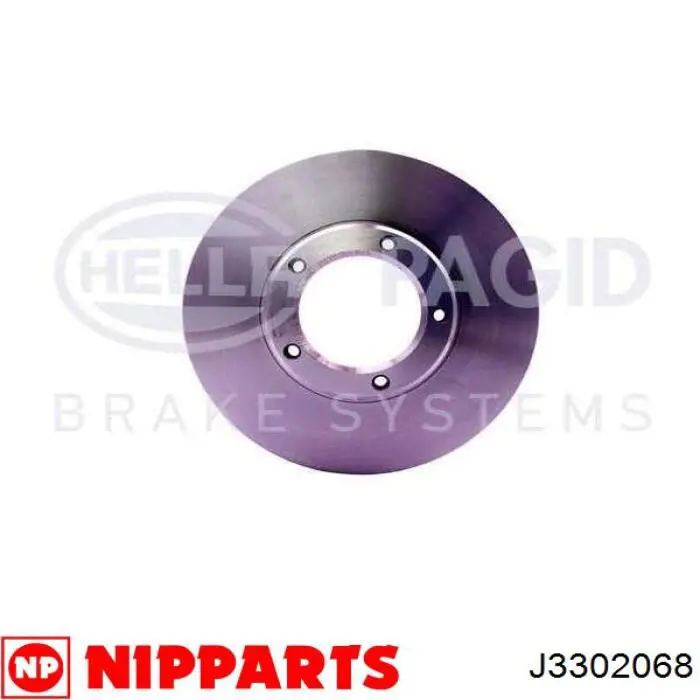 J3302068 Nipparts диск гальмівний передній