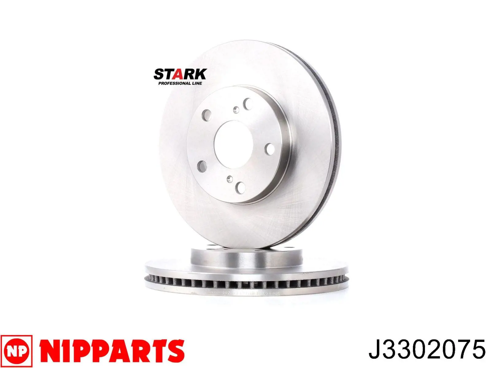 Диск гальмівний передній Nipparts J3302075