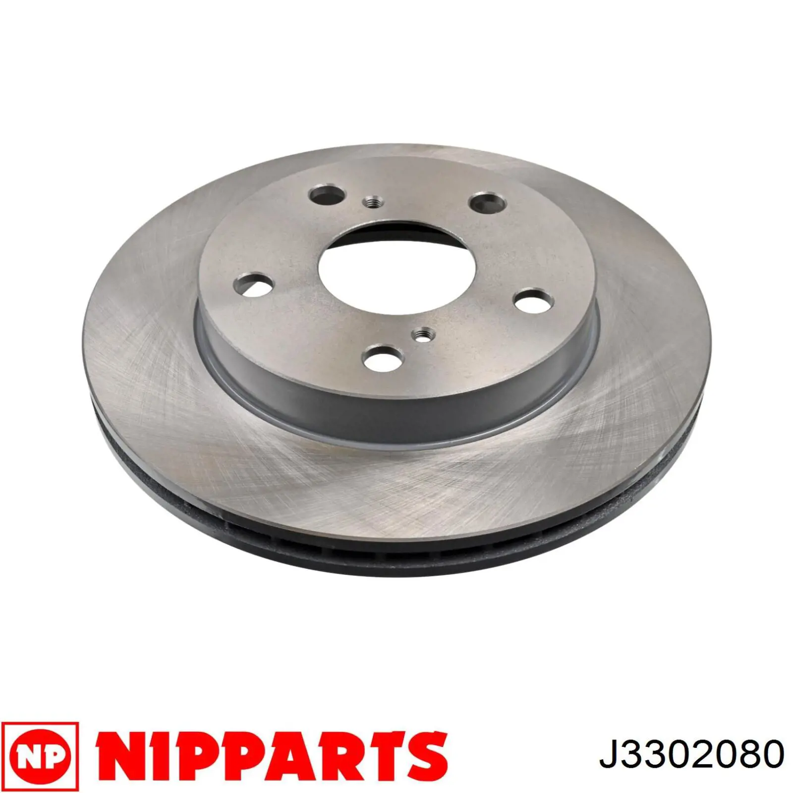 J3302080 Nipparts диск гальмівний передній