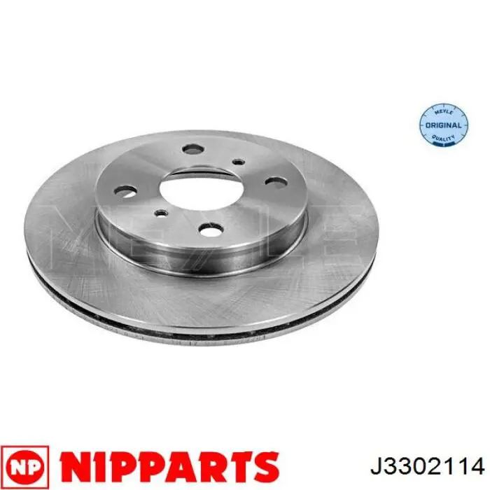 J3302114 Nipparts диск гальмівний передній