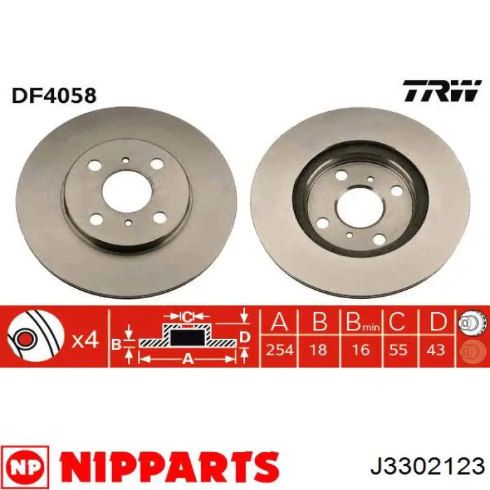 Диск переднього гальма Bosch 986478585 ціна, від 18.28 USD