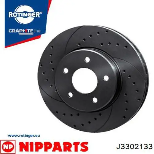 Купити J3302133 Nipparts Ротор гальмівний