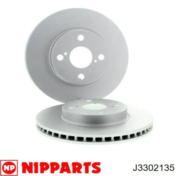 Диск переднього гальма Nipparts J3302135 ціна, від 38.01 USD