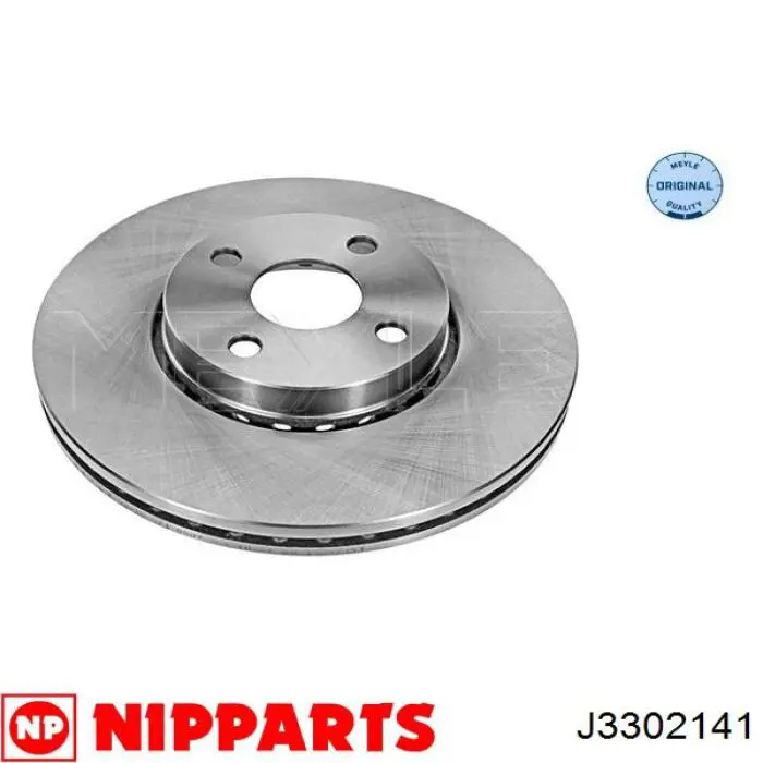 J3302141 Nipparts диск гальмівний передній