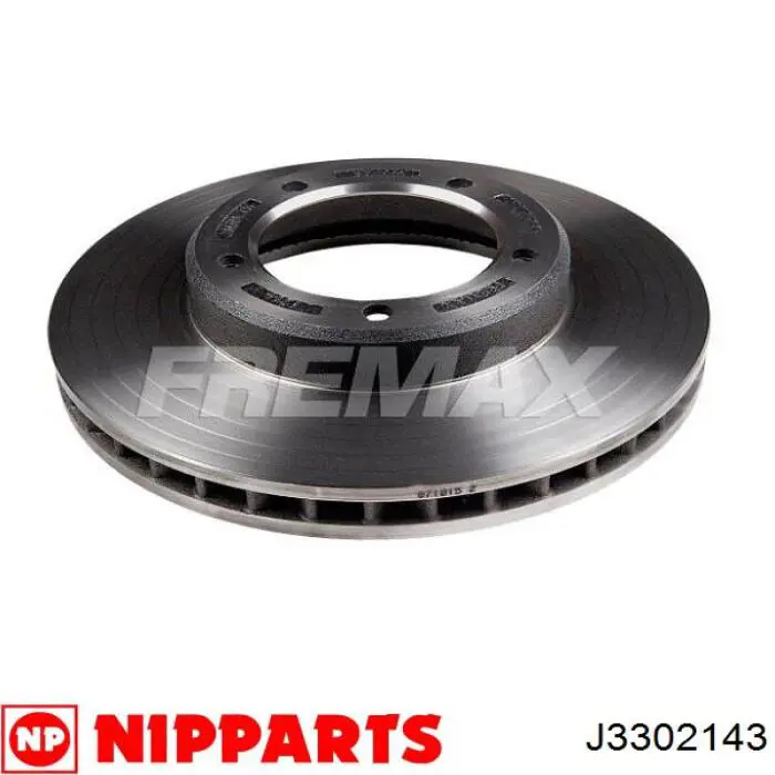 Диск переднього гальма Nipparts J3302143 ціна, від 47.98 USD