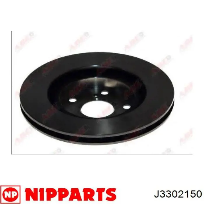 Диск гальмівний передній Nipparts J3302150