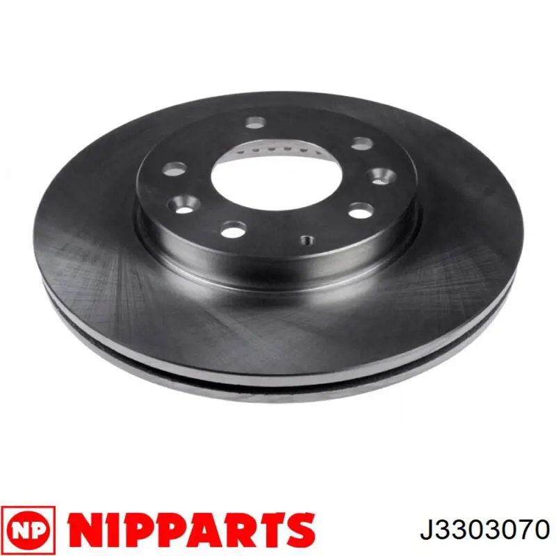 J3303070 Nipparts диск гальмівний передній