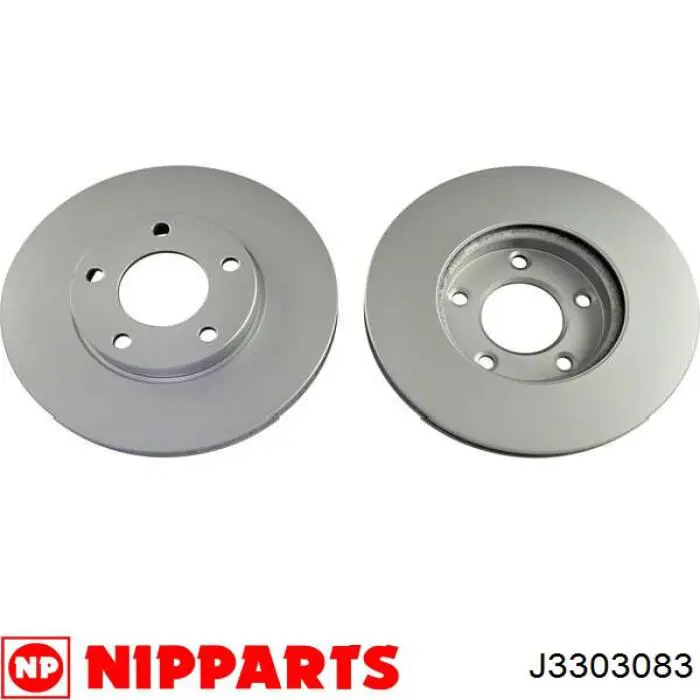 Гальмівні диски передні J3303083 Nipparts