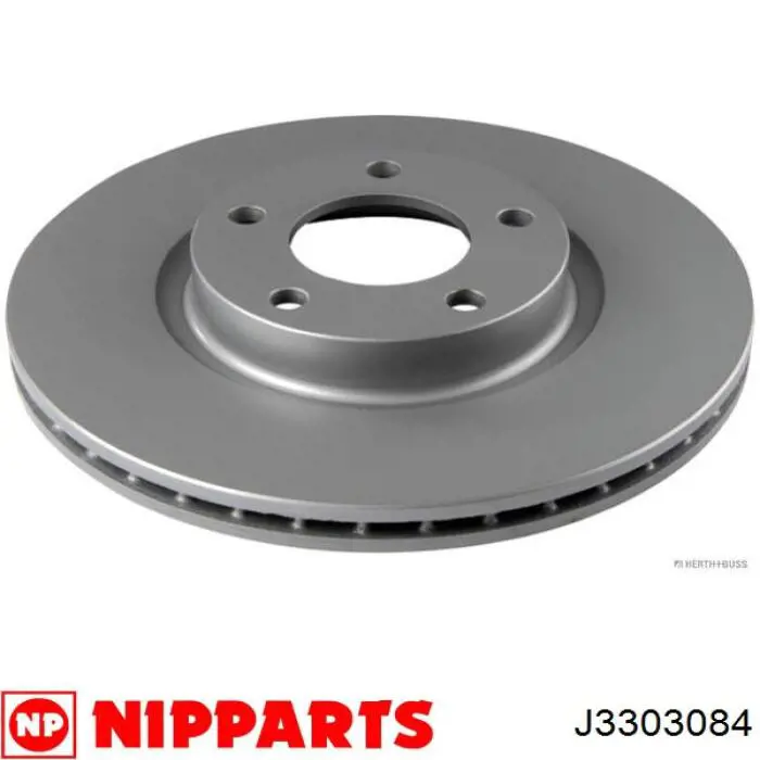 J3303084 Nipparts диск гальмівний передній