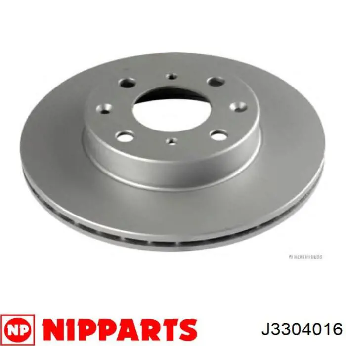 J3304016 Nipparts диск гальмівний передній