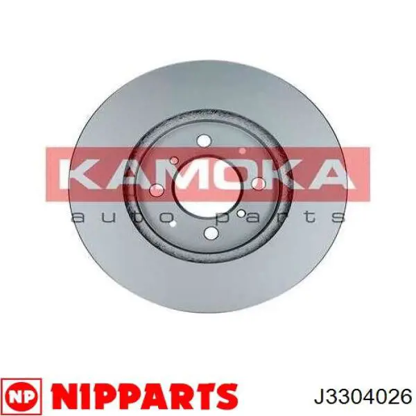 Диск гальмівний передній Nipparts J3304026