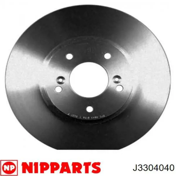 Диск переднього гальма Nipparts J3304040 ціна, від 56.46 USD