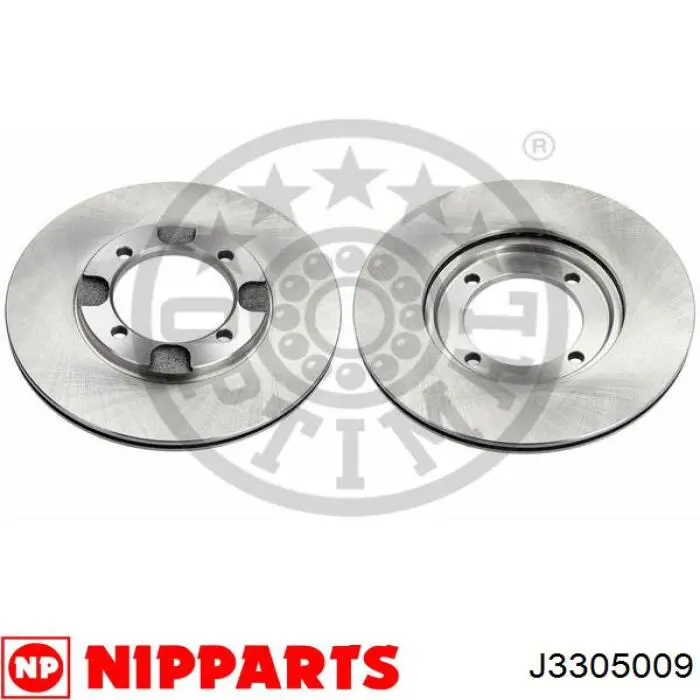 J3305009 Nipparts Гальмо дискове переднє