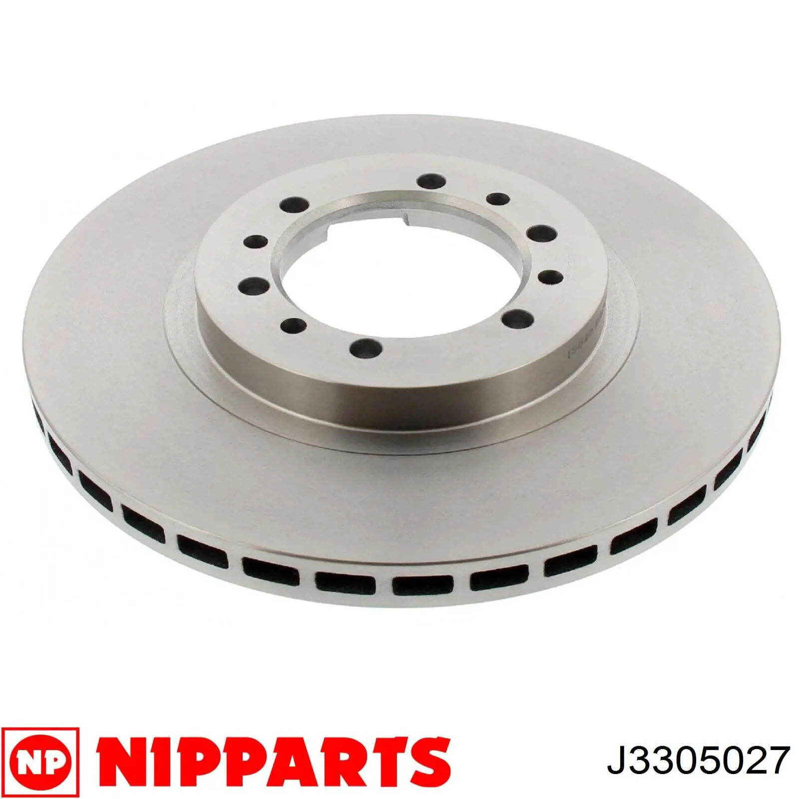 J3305027 Nipparts диск гальмівний передній