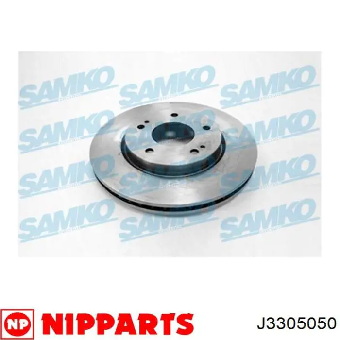 Гальмівні диски передні J3305050 Nipparts
