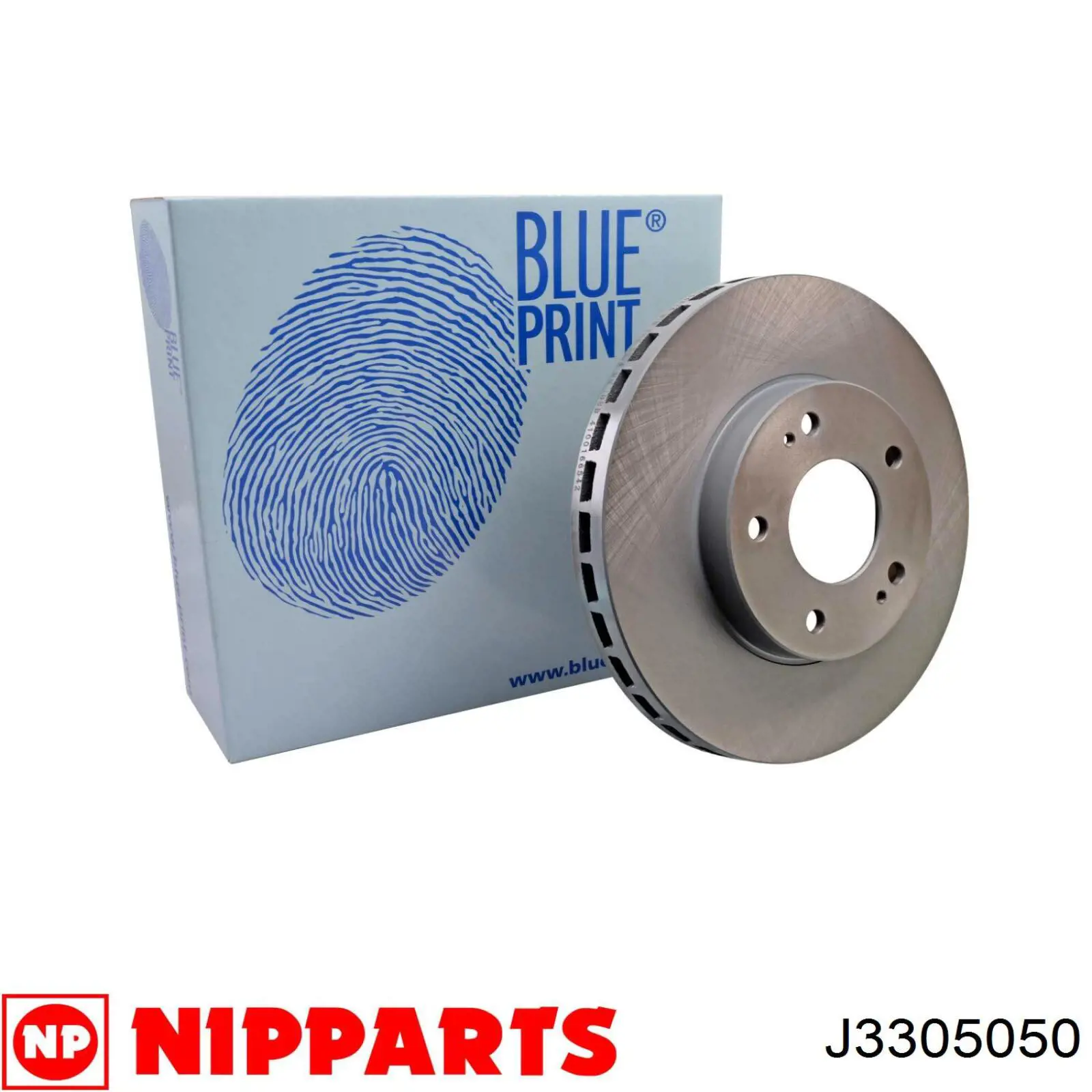 Диск переднього гальма Nipparts J3305050 ціна, від 35.18 USD