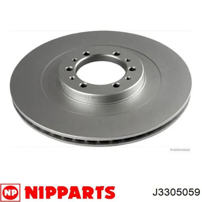 J3305059 Nipparts диск гальмівний передній