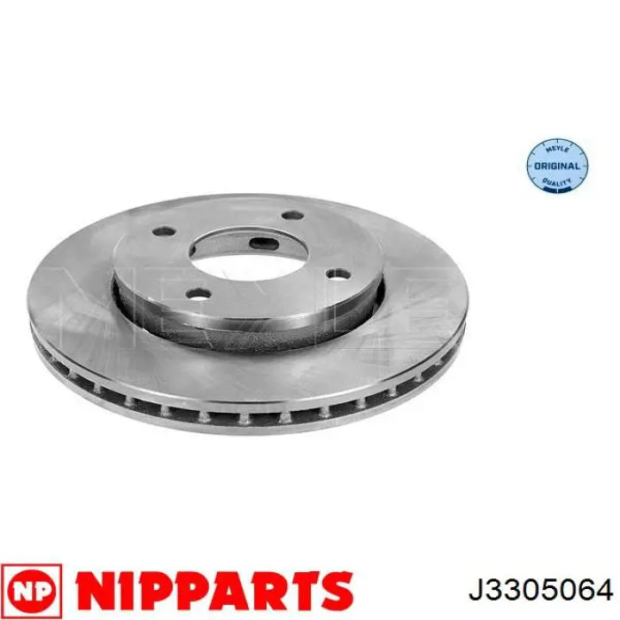 J3305064 Nipparts диск гальмівний передній