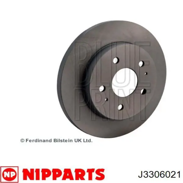 Диск переднього гальма Nipparts J3306021 ціна, від 30.44 USD