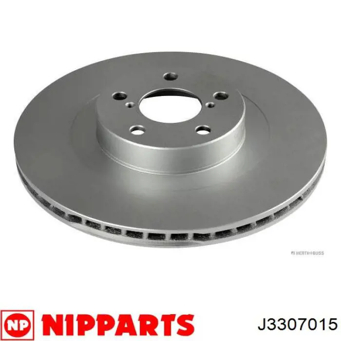 J3307015 Nipparts диск гальмівний передній