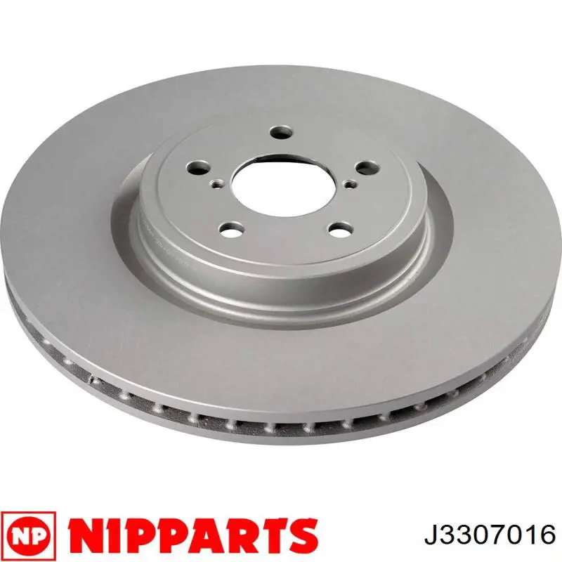 J3307016 Nipparts диск гальмівний передній