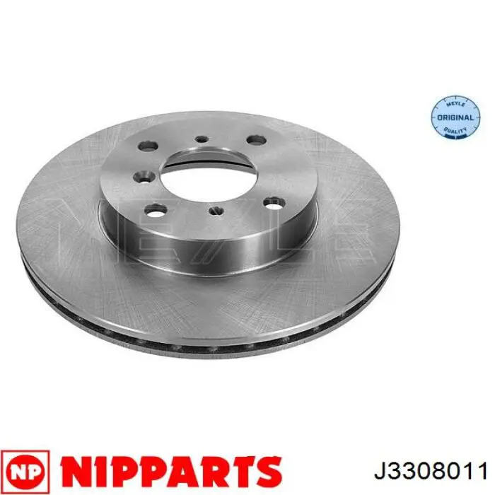J3308011 Nipparts диск гальмівний передній