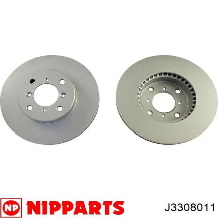 Диск переднього гальма Nipparts J3308011 ціна, від 31.15 USD