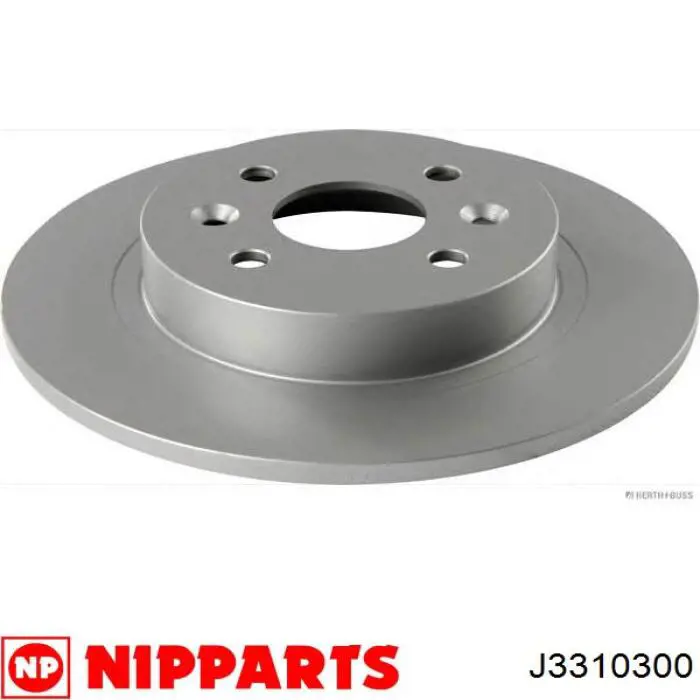 Задні дискові гальма Nipparts J3310300 ціна, від 23.69 USD