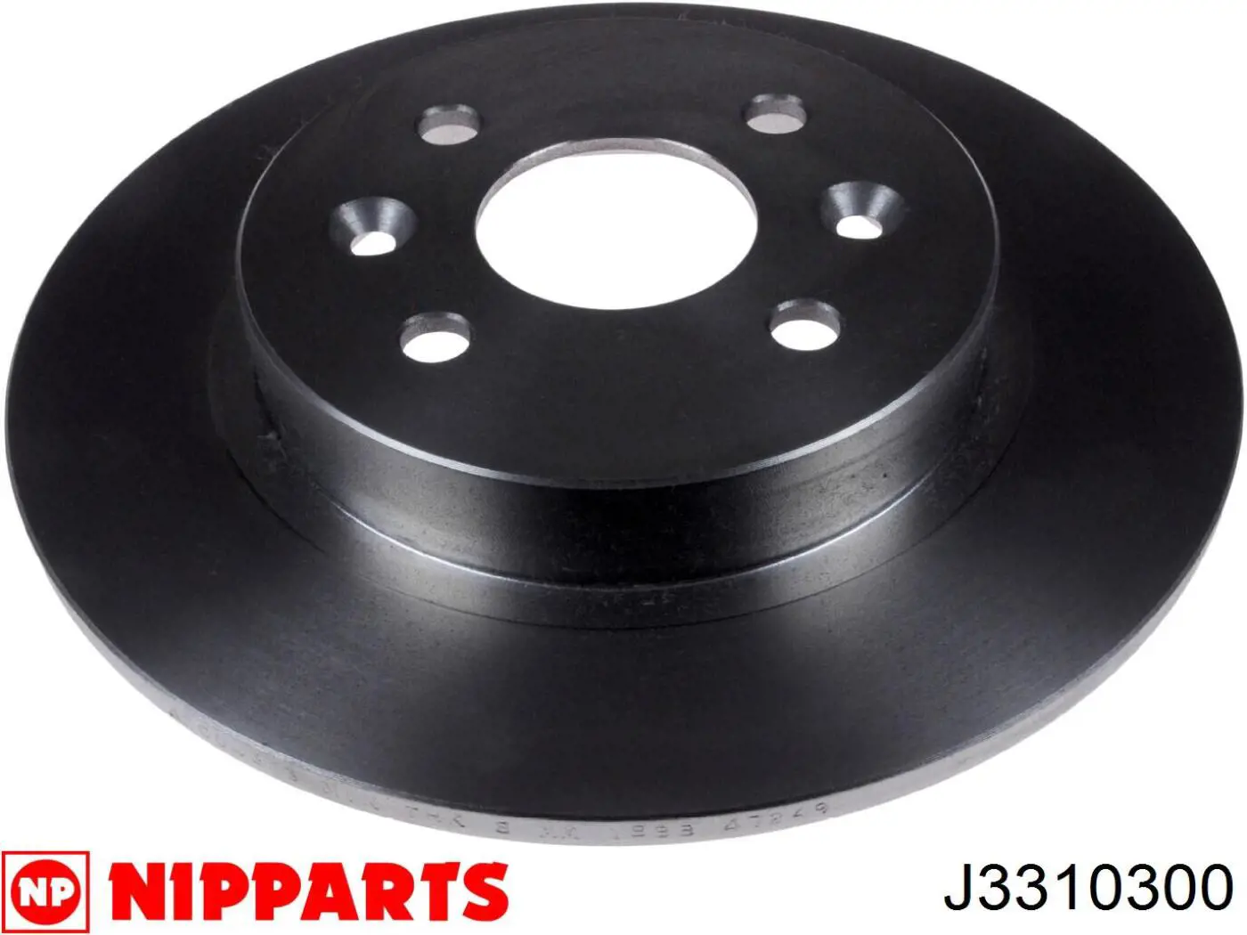 J3310300 Nipparts диск гальмівний задній