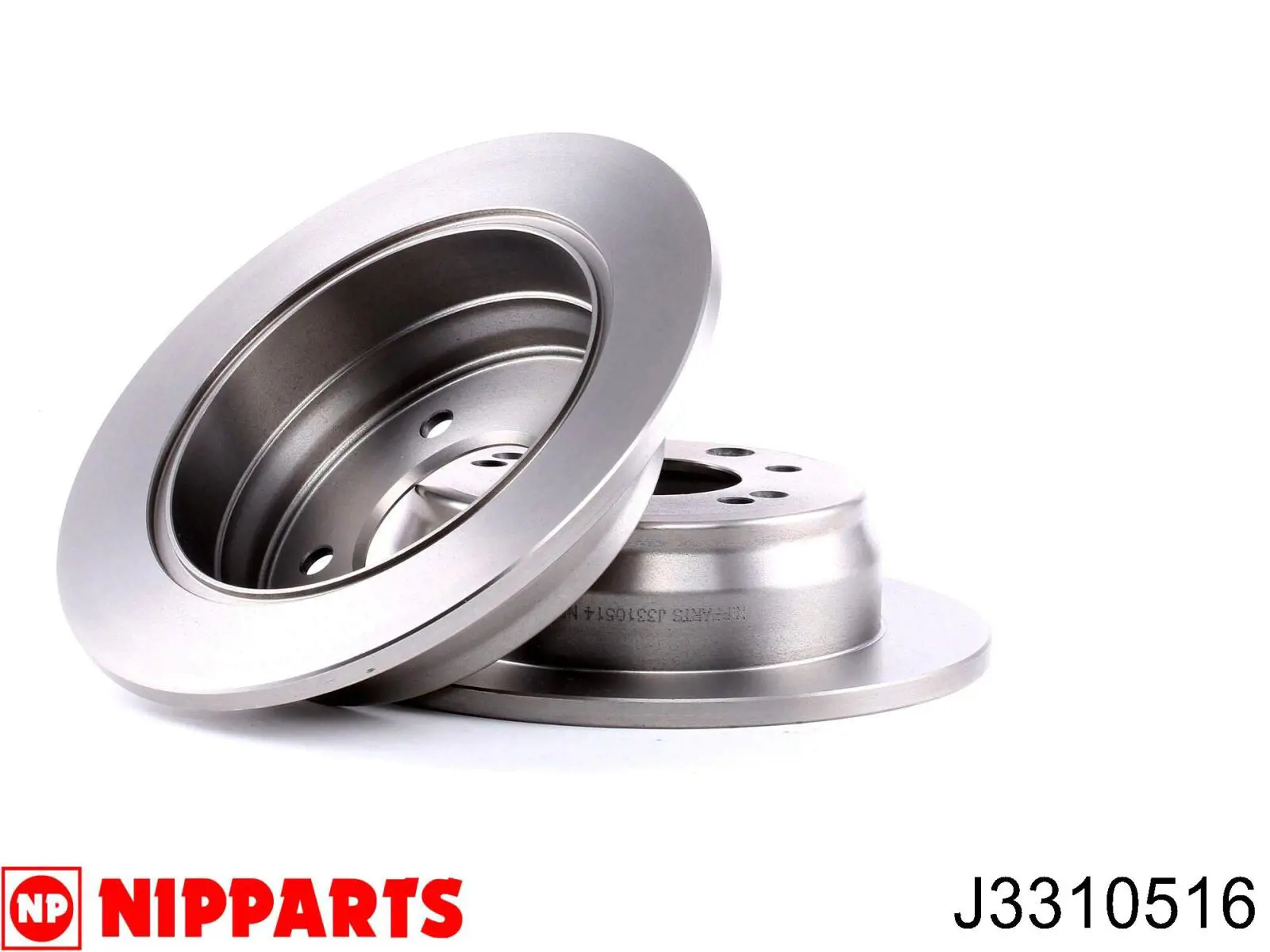 J3310516 Nipparts диск гальмівний задній