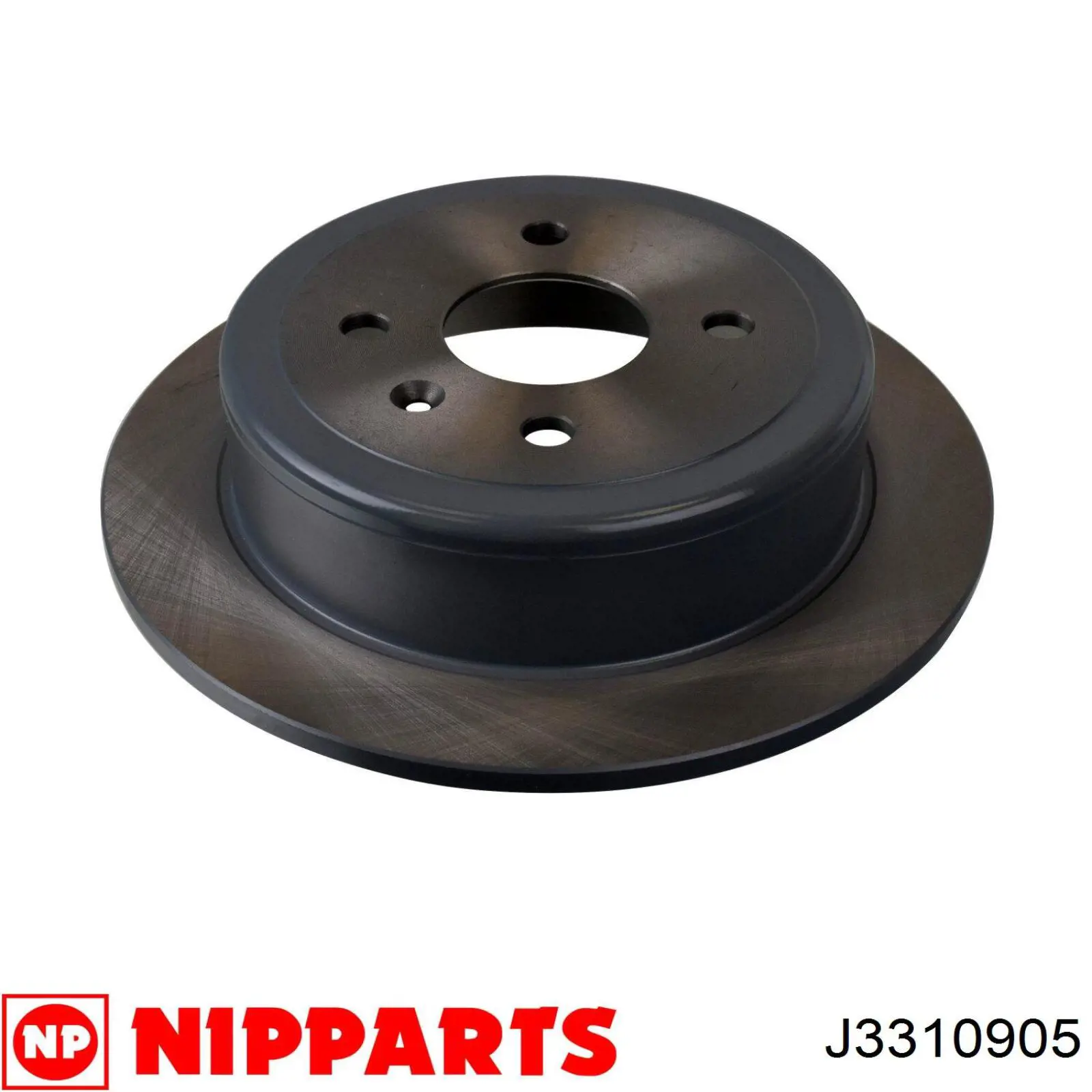 J3310905 Nipparts диск гальмівний задній