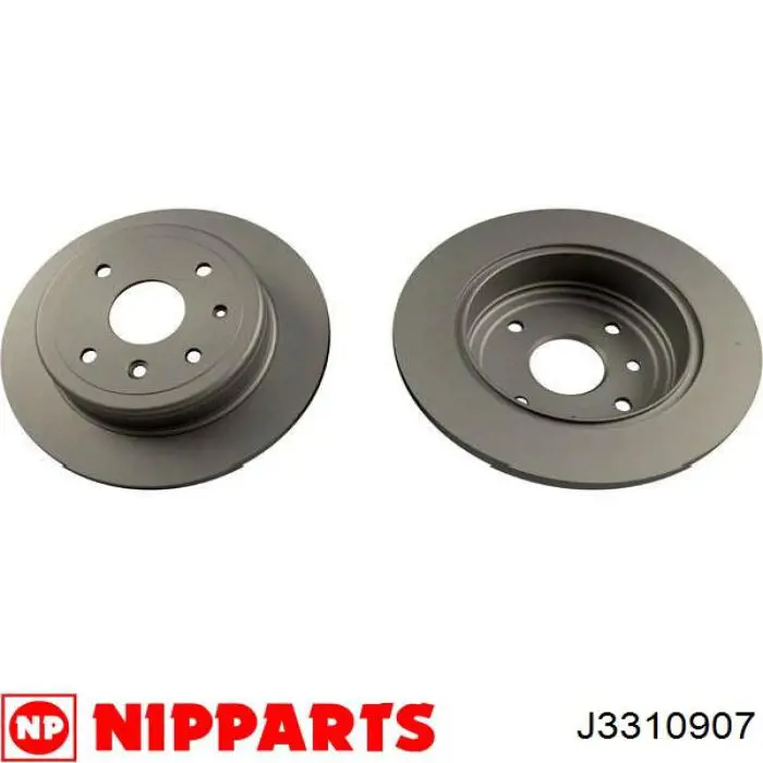 Купити J3310907 Nipparts Диск заднього гальма