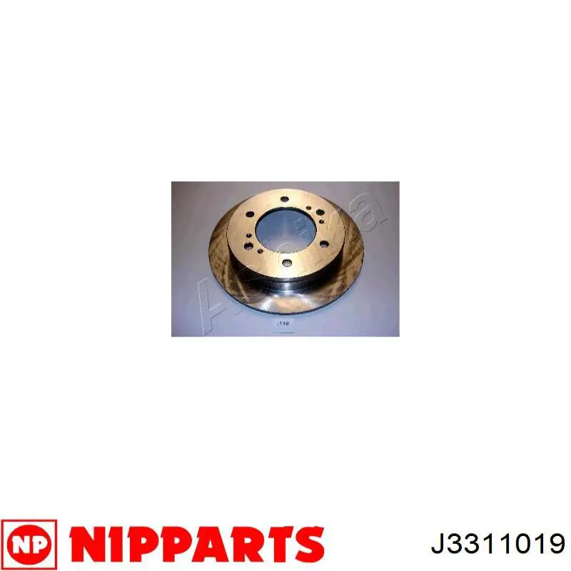 Купити J3311019 Nipparts Диск заднього гальма