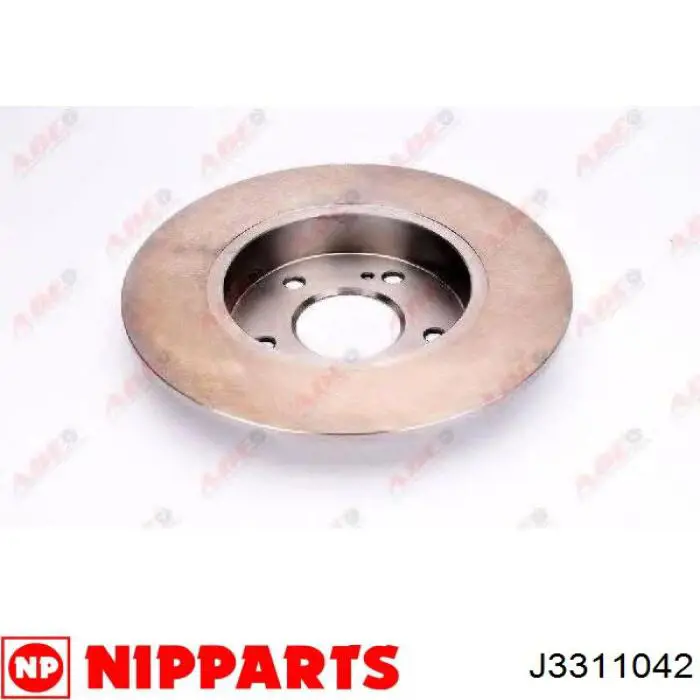 Диск гальмівний задній Nipparts J3311042