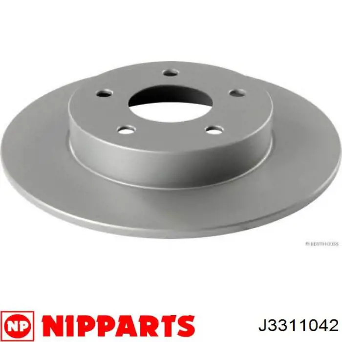 J3311042 Nipparts диск гальмівний задній