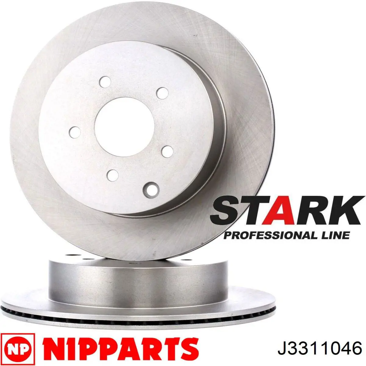 Купити J3311046 Nipparts Диск заднього гальма