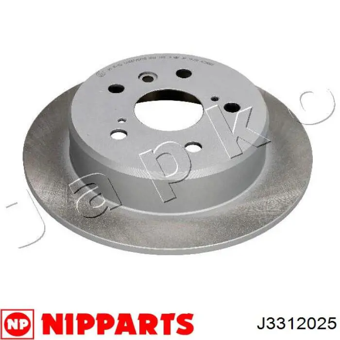 Задні дискові гальма Nipparts J3312025 ціна, від 25.81 USD
