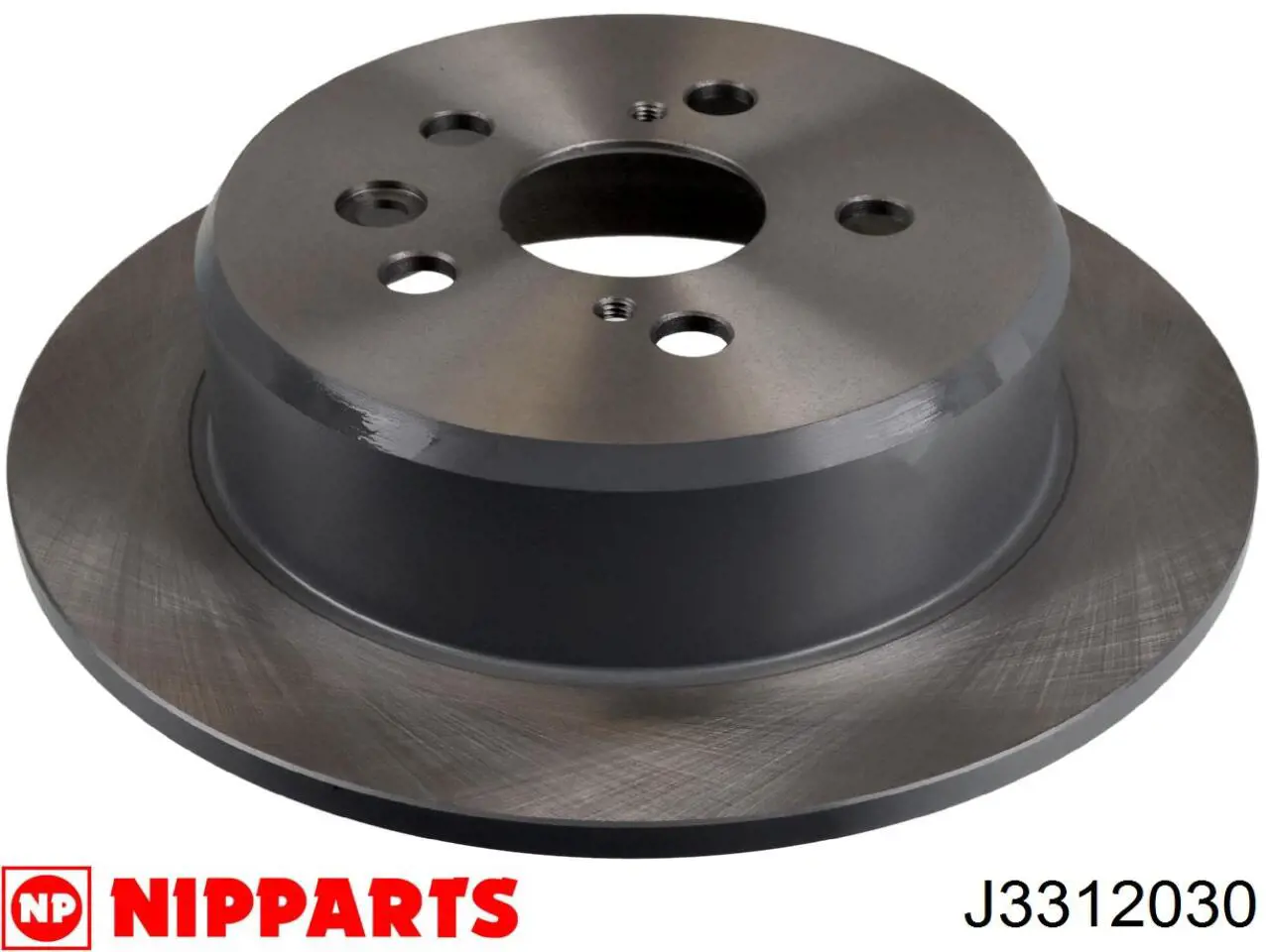J3312030 Nipparts диск гальмівний задній