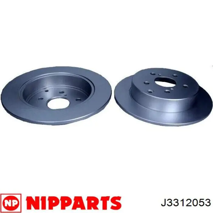 Купити 192453 Maxgear Диск заднього гальма