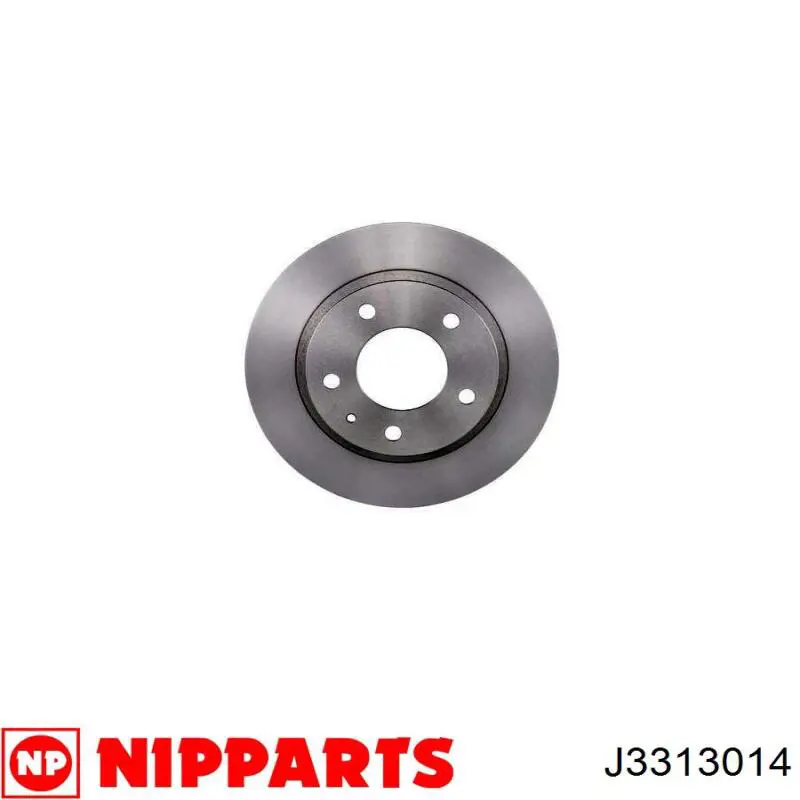 Диск гальмівний задній Nipparts J3313014